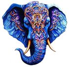 Recent Toys, słoń, puzzle drewniane, 174 elementy