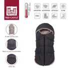 Red Castle, Babynest, śpiwór zimowy do wózka i fotelika, 0-6m, Heather Grey