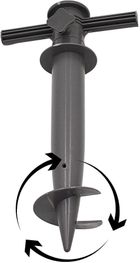 RedCliffs, baza do parasola, szara, 30-17-6 cm