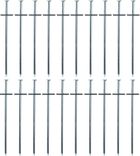 Redcliffs, śledzie do namiotu, metalowe w walizce, 23 cm, 20 szt.