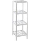 Regał łazienkowy, Norway white, 4 poziomy