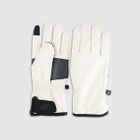 Rękawiczki damskie, ecru, do ekranów dotykowych, 4F