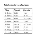 Rękawiczki dziewczęce, ecru, Rak