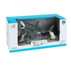 Rekin i foki, zestaw figurek, 3 szt.