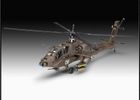 Revell, AH-64A Apache, model do sklejania, zestaw, 1:144