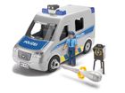 Revell, Junior Kit, Van policyjny, poazd do składania, 1:20