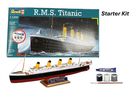 Revell, Starter Kit, R.M.S. Titanic, model do składania z farbkami, 1:1200