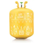 Ricokids, butla z helem, z balonami i wstążką, na 50 balonów