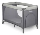 Ricokids, łóżeczko turystyczne, z materacem i torbą, ciemnoszare