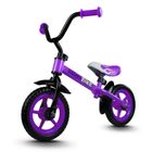 Ricokids, rowerek biegowy, stalowa rama, 10 cali, fioletowy