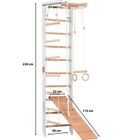 Rinagym, drabinka gimnastyczna, SPR B+slide, biały