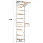 Rinagym, drabinka gimnastyczna, SPR C, biały