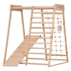 Rinagym, drewniana rama gimnastyczna, Classic, naturalny