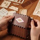 Robotime, Akordeon, drewniane puzzle 3D, 152 elementy
