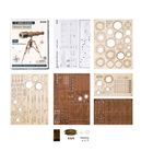 Robotime, Teleskop, drewniane puzzle 3D, 314 elementy