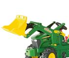 Rolly Toys, John Deere, traktor Rolly Farmtrac, z łyżką i pompowanymi kołami, 710126