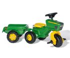 Rolly Toys, Rolly Kid, John Deere, traktor 3-kołowy z przyczepą, 052769