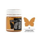 Rosa, farba akrylowa, metaliczna antique gold 51, 20 ml