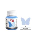 Rosa, farba akrylowa, perłowa sky-blue 81, 20 ml