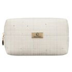 Rovicky, kosmetyczka, tkanina syntetyczna, beżowa