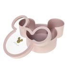 Rozette, Flower Box, pudełko, Micky, big, różowy