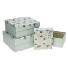 Rozette, pudełka ozdobne na prezenty, 3 szt.