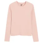 Różowa koszulka z długim rękawem NOWEAR