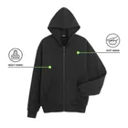 Rozpinana bluza oversize z kapturem NOWEAR