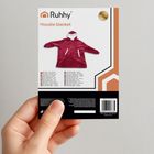 Ruhhy, bluza XXL, koc, czerwony, 26145