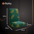 Ruhhy, pokrowce na krzesła, zielone, 6 szt.