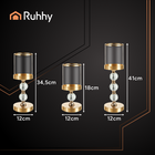 Ruhhy, świecznik, lampion, złoty, 3 szt.