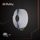 Ruhhy, taśma, rzep samoprzylepny, czarny, 5mx5cm