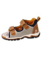 Sandały chłopięce, brązowe, skórzana wkładka, Befado