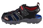 Sandały chłopięce, czarne, świecące, Skechers Damager III-Sand Patrol