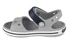 Sandały dziecięce, szare, Crocs Crocband Sandal Kids