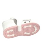 Sandały dziewczęce, białe, American Club