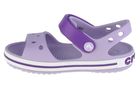 Sandały dziewczęce, fioletowe, Crocs Crocband