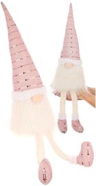 Saska Garden, skrzat dekoracyjny, różowy, 38 cm