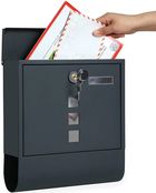 Saska Garden, skrzynka na listy, 30,5-9,5-33 cm