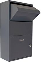 Saska Garden, skrzynka na przesyłki kurierskie, stojąca, 23-41-75 cm