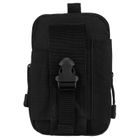 Saszetka na biodro, czarna, Rovicky