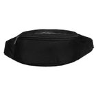 Saszetka na biodro, nerka, czarna, Loren