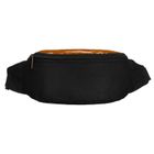 Saszetka na biodro, nerka, czarno-brązowa, Loren