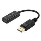 Savio, adapter, DISPLAYPORT (M) V1.2 - HDMI A (F) V1.4, 4K, AK-62