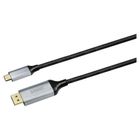 Savio, kabel USB-C - DISPLAYPORT 8K 2M 60HZ (DSC) CL-208