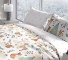 Scandic Limited, Leśne Zwierzątka, Zima, 2-częściowy komplet pościeli, 160-200 cm