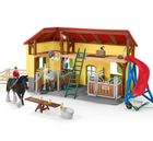 Schleich, Farm World, Końska stajnia, zestaw, 42485