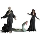 Schleich, Harry Potter, Lord Voldemort, Nagini i Bellatriks Lestrange, figurki, 42684