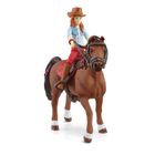 Schleich, Horse Club, Hannah & Cayenne, zestaw, 42539