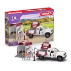 Schleich, Horse Club, Mobilna lecznica weterynaryjna z przyczepą, zestaw, 42704